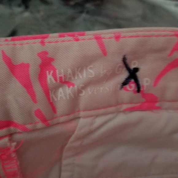 GAP | floral skinny mini crop khaki pants - Picture 8 of 9